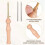 Punch Needle Tool Set with 11 Sizes and Wooden Handle 3
