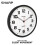 Sharp Wall Clock Matte Black 12 Inch Quartz 5