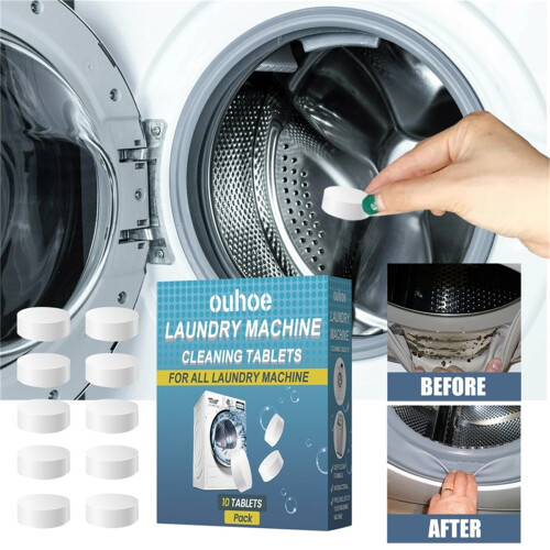 Washing Machine Cleaner Effervescent Tablets 60 Count