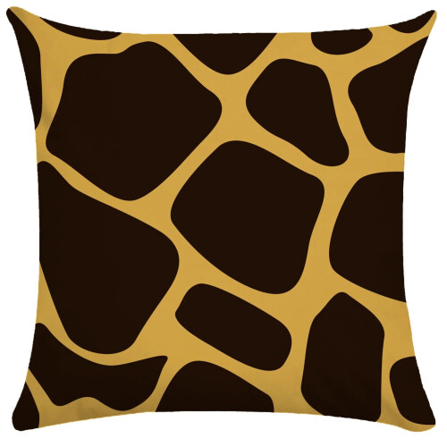 Cotton Linen Pillow Case Animal Geometric Pattern 2 pcs