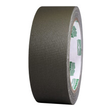 BookGuard 1-1/2 Zoll Vinylbeschichtetes Baumwollbuchbindungsreparaturband, 15 Yards, Olivgrün