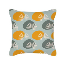 Cotton Linen Pillow Case Morandi Geometric 2 pcs