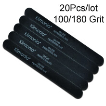 Wooden Nail File Set 100/180/240/320 Grit 20 pcs