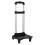 Mornei Foldable Aluminum Alloy Trolley Backpack Black 2