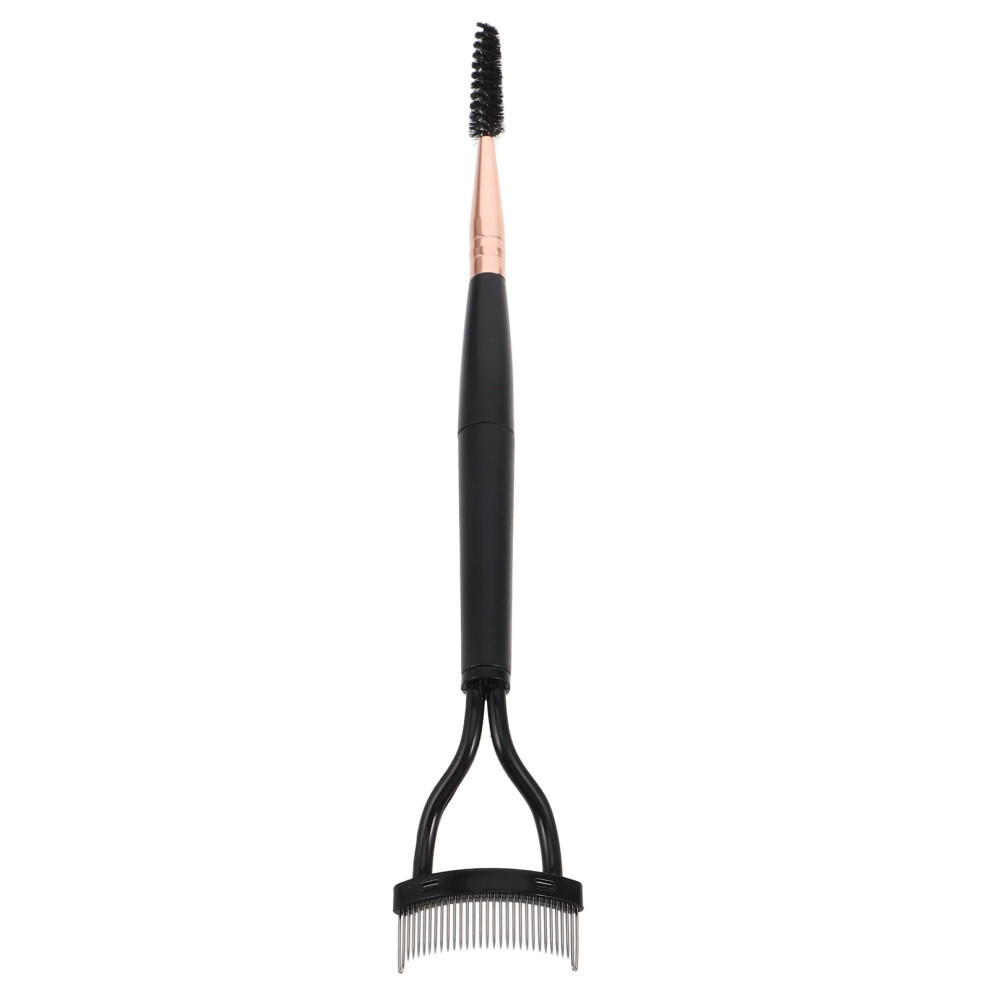 JMXIANG eyelash separator brush with metal teeth
