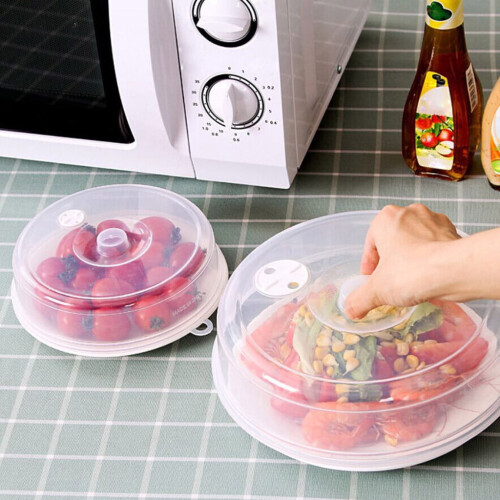 Couvercles pour aliments au micro-ondes sans BPA (2 pièces)