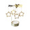 Leott metal carousel candle holder for tea lights 1