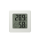 Mini termômetro e higrômetro digital LCD com bateria branca 2