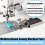 Magnetisk sømguide for industrisymaskiner, 2 stk. 2