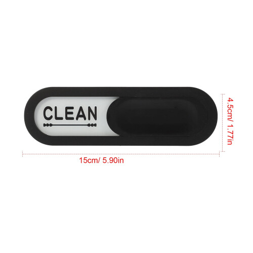 Aimant pour lave-vaisselle Propre/Sale, ovale, anti-rayures 1