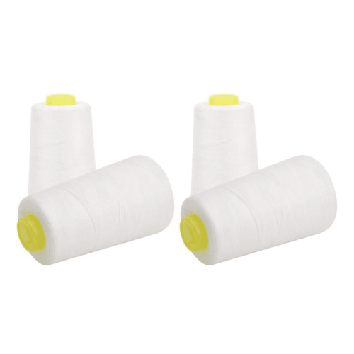 Weißes Polyester-Nähgarn, 3000 Yards pro Spule 2