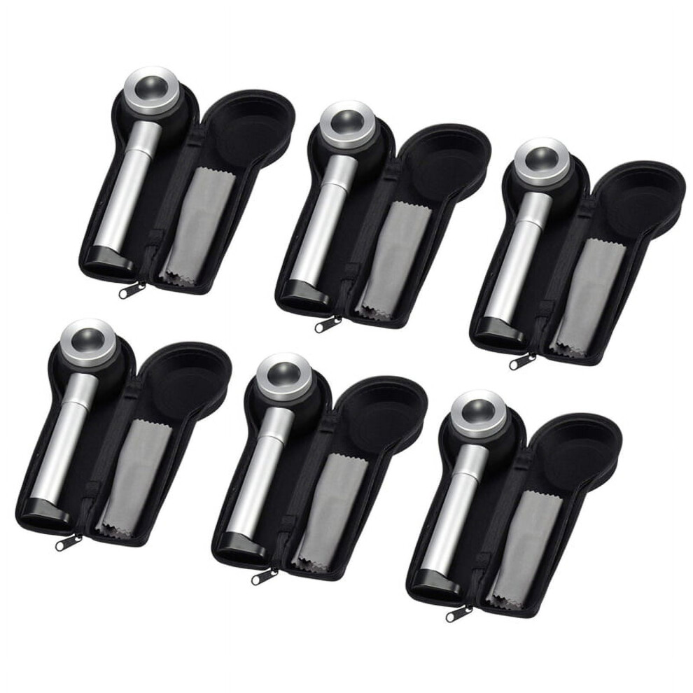 Handheld linen tester magnifier 45X with light