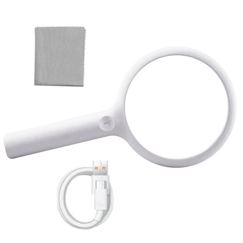 Gloine Formhéadúcháin Optúil Aspheric le 20 Soilse LED,