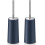 IXO Toilet Brush and Holder Set Black 2 Pack 1
