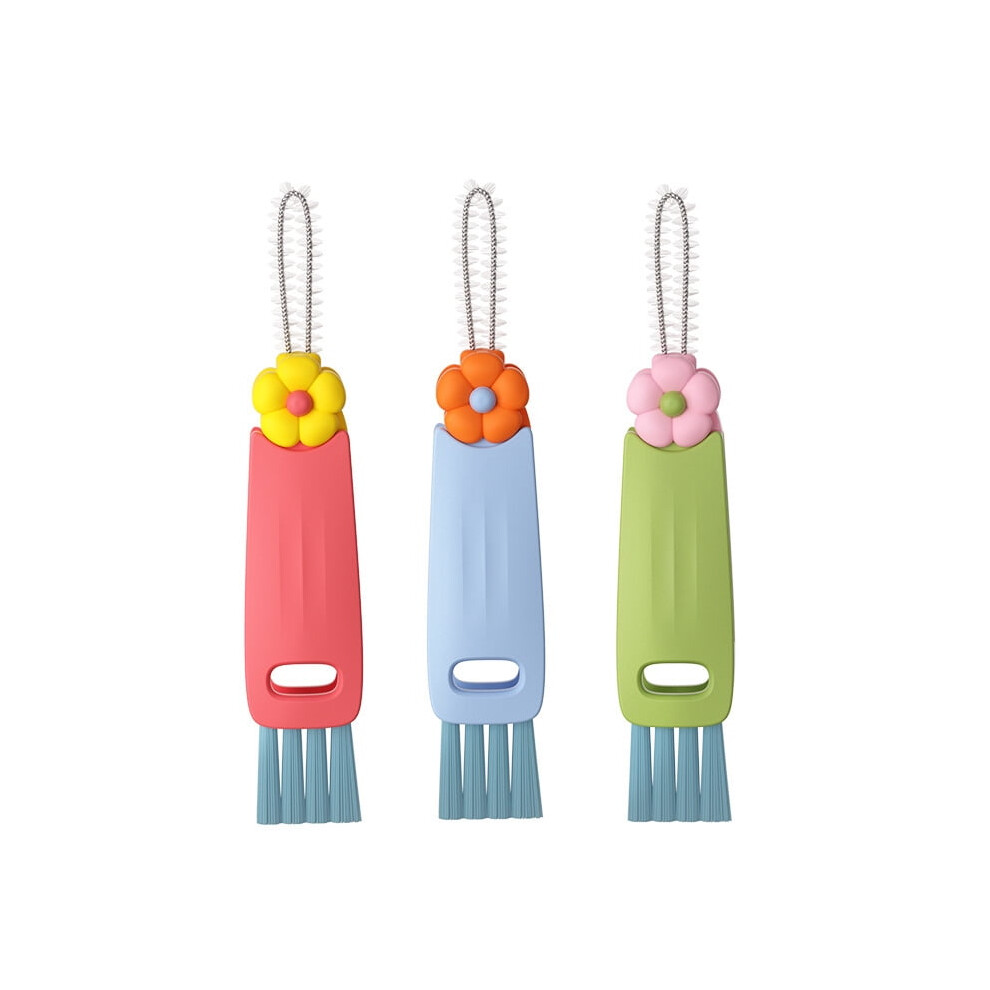 Janrevotw 3-in-1 cup lid cleaning brush for insulated and