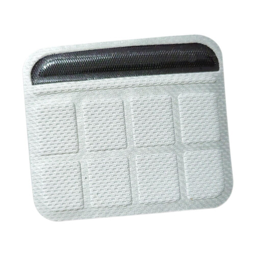 Football Chin Pad Protective Light Gray 1 Piece 2