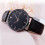 Quartz ur rustfrit stål urskive casual armbåndsur 2