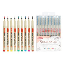 Micro-Line Fineliner Pen Set 0.5mm 12 Colors