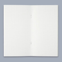 Ricarica per taccuino in pelle TN, formato A5, 125x90 mm, realizzata a mano.