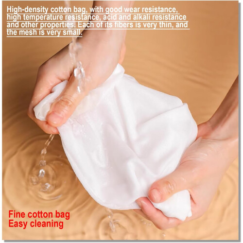 Fine Mesh Strainer Bag Reusable180Mesh5.3x9.8Inch 2