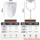 Fine Mesh Strainer Bag Reusable180Mesh5.3x9.8Inch 6