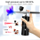 Ledningsfrit airbrush-sæt med genopladelig kompressor 4