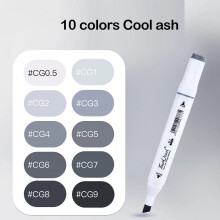 Flesh Color Alcohol Marker Set 20/24/30 Colors
