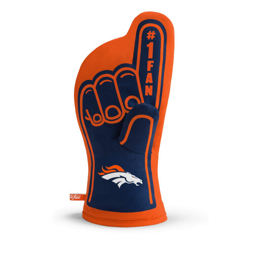 YouTheFan NFL Denver Broncos #1 Oven Mitt , 13.25" x 6.5"
