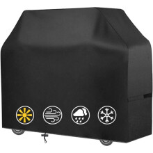 Telo di copertura per barbecue - Weber Spirit II E-210 E-215 E-315 - 132x66x109 cm - Oxford 420D - Impermeabile e resistente ai raggi U