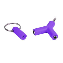 Audio Splitter 3.5mm Male to 2 Female Stereo