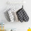 Leott oven mitts heat-resistant cotton set 4