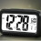LED Digital Alarm Clock with Temperature and Calendar Black 5
