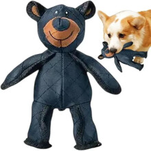 Unbreakable Bear Dog Toy | Indestructible Bear Dog Toy, Unbreakable Squeaky Plush Toy, TOY