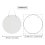Sublimation Door Hanger Blanks White Hardboard 6 pcs 2