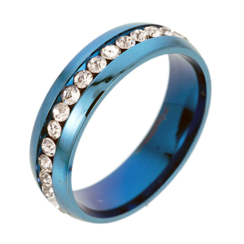 Stainless Steel Spinner Ring Polished Finish One Size 1
