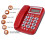 Cergrey vaste telefoon met snoer, nummerweergave en 8