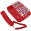 Cergrey vaste telefoon met snoer, nummerweergave en 7