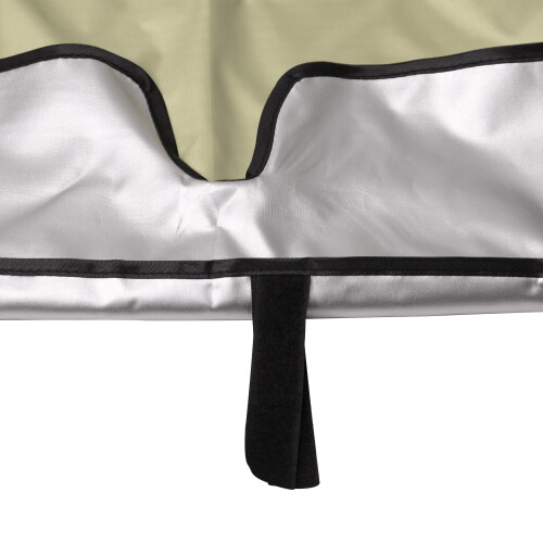 Outdoor Swing Canopy Replacement Cover 3-Seater Waterproof 2