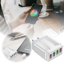 JINGXI Wandgemonteerde Mobiele Telefoonoplader Draagbare Oplader voor Slimme Apparaten zoals Mobiele Telefoons en Computers