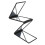 4-Way Folding Mirror Portable 360 Hair Cutting Mirror 3