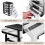 Storage Cabinet Plastic Drawer Organizer 5 Layers Black 7