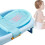 Modanu newborn baby bath seat mesh sling blue 6