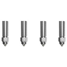 4PCS High Flow Nozzle Kit,Nozzles for Printing for PLA/ABS/PETG/TPU/PP/PC, Etc. Available for K1, K1 Max 3D Printers