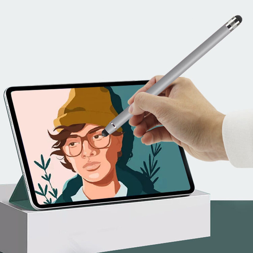 Capacitive Stylus Pen With Rubber Tip For Smartphones And 9314556895135