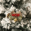 Mini Christmas bow decorations green red burlap 12 pcs 4