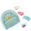 Modanu newborn baby bath seat mesh sling blue 5