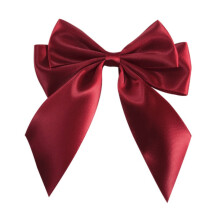 Velvet Christmas Tree Bows Rustic Style 6 Pack