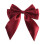 Velvet Christmas Tree Bows Rustic Style 6 Pack 1