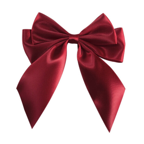 Velvet Christmas Tree Bows Rustic Style 6 Pack