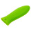 Silicone Pot Handle Cover Green Curved 1 Piece 1